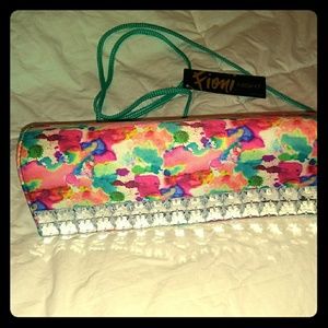 Fioni Clutch Night Bag Multi Color